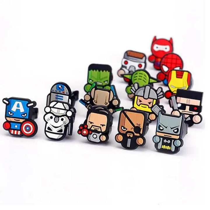 CarFoozle™ - Avengers Air Vent Clip Freshener – Spiderman, Iron Man & Captain America