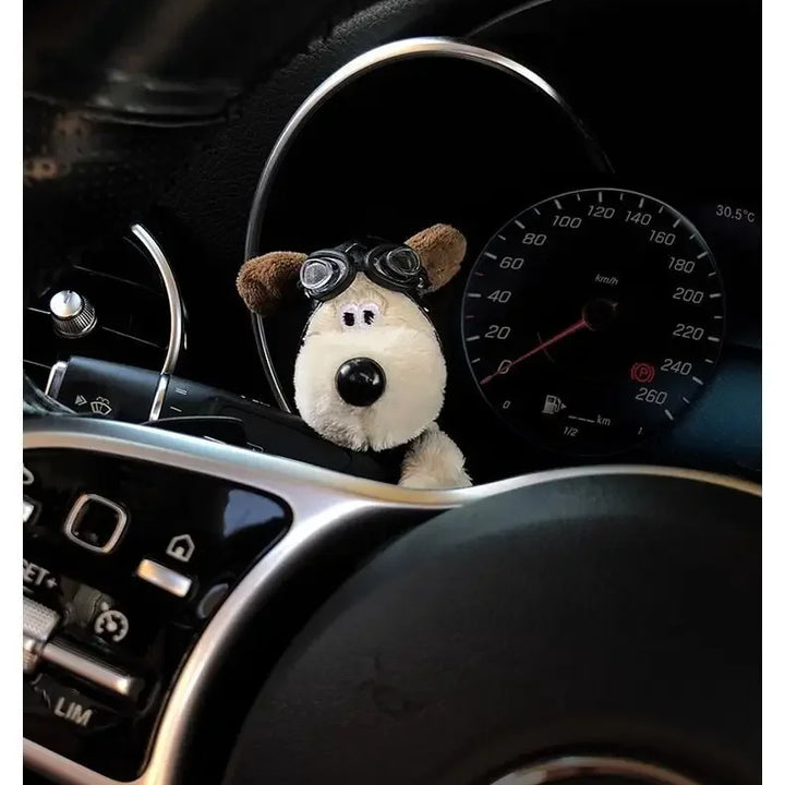 CarFoozle™ - Cute Dog Wiper Buddy – Fun Turn Signal Shield Decoration for Your Car