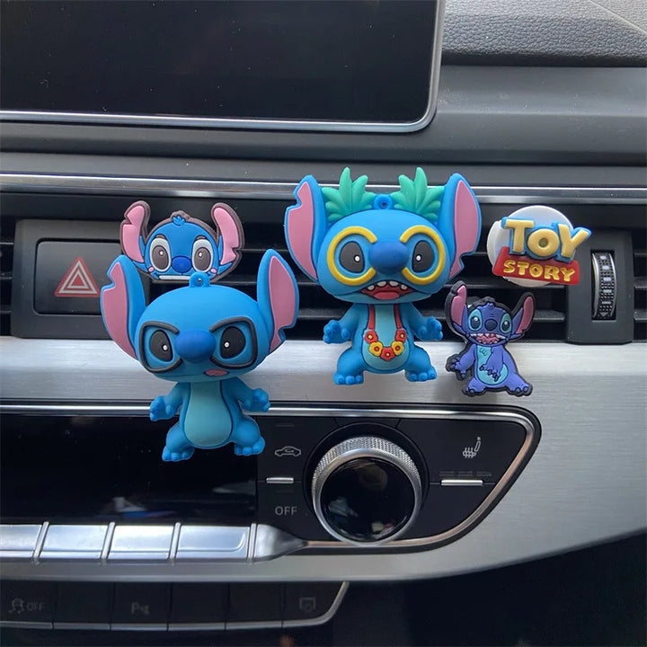 CarFoozle™ - Disney Stitch Vent Freshener – Adorable Cartoon Clip for Car Decoration