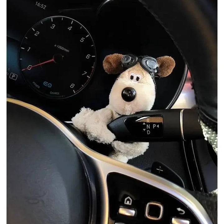 CarFoozle™ - Cute Dog Wiper Buddy – Fun Turn Signal Shield Decoration for Your Car