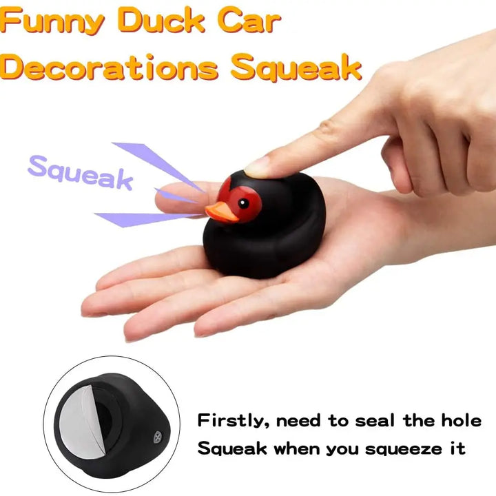 CarFoozle™ - Rubber Duck with Helmet